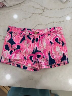 Lilly Pulitzer Girl’s Flamingo Shorts 🦩